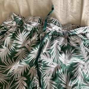 attic salt limited addition palm tree low rise bottoms great condition